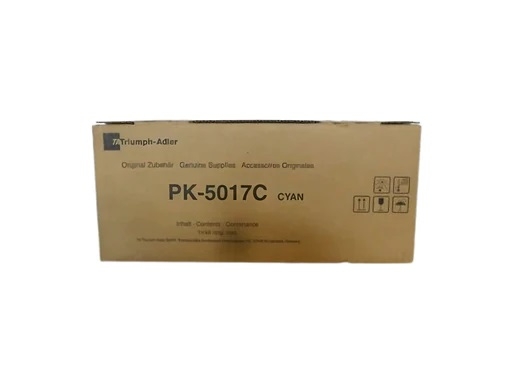 Triumph Adler PK-5017C Cyan Original Toner (1T02TVCUT0) -  P-C3062i / P-C3066i