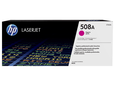 HP CF363A (508A) Magenta Original Toner Cartridge - M552 / M553 (B)