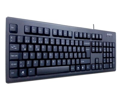 A4 Tech KM-720 USB Siyah Q Kablolu Klavye