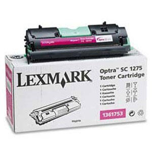 Lexmark 1361753 Roter Orjinaltoner — SC-1275