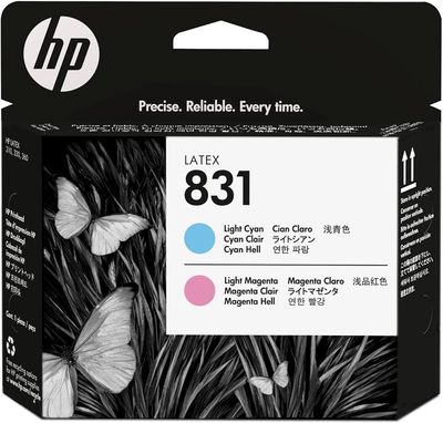 HP CZ679A (831) Açık Mavi / Açık Kırmızı Orjinal L
