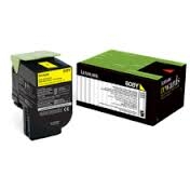 Lexmark 80C80Y0 (808Y) Sarı Orjinal Toner - CX410