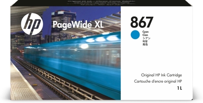 HP 867 (3ED93A) Mavi Orjinal Kartuş - PageWide