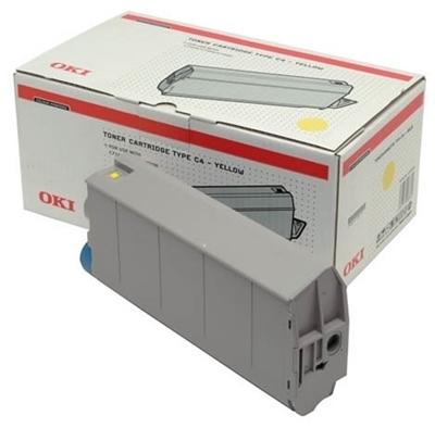 OKI 41963083 Sarı Orjinal Toner - C7100 / C7300 /