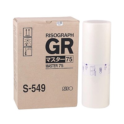 Riso S-549 GR75 Original B4 Master - GR-1700 / GR-2710