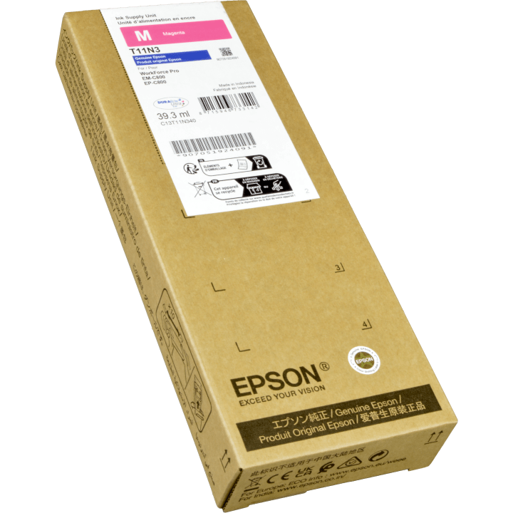 Epson C13T11N340 (T11N3) Original-Tintenpatrone, Rot -