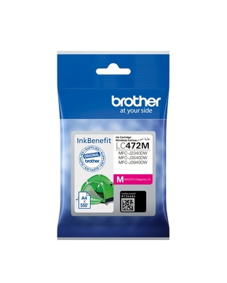 Brother LC472M Magenta Originalpatrone - MFC-J2340DW / J3540DW (Ex)