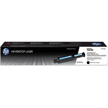 HP W1103A (103A) Original Toner Neverstop Series Filling Kit Laser 1000a, 1200a, 1200w (Damaged Box)