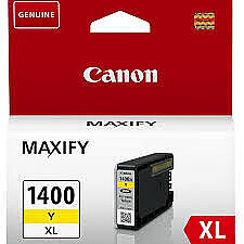 Canon PGI-1400XL Y (9204B001) Yellow Original Ink Cartridge High Capacity - MB2040