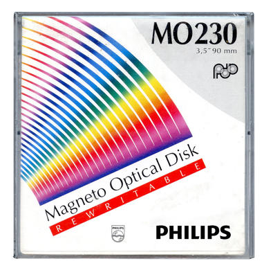Philips 230MB Manyetik Optik Disk