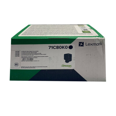 Lexmark 71C80K0 Black Original Toner - CS730