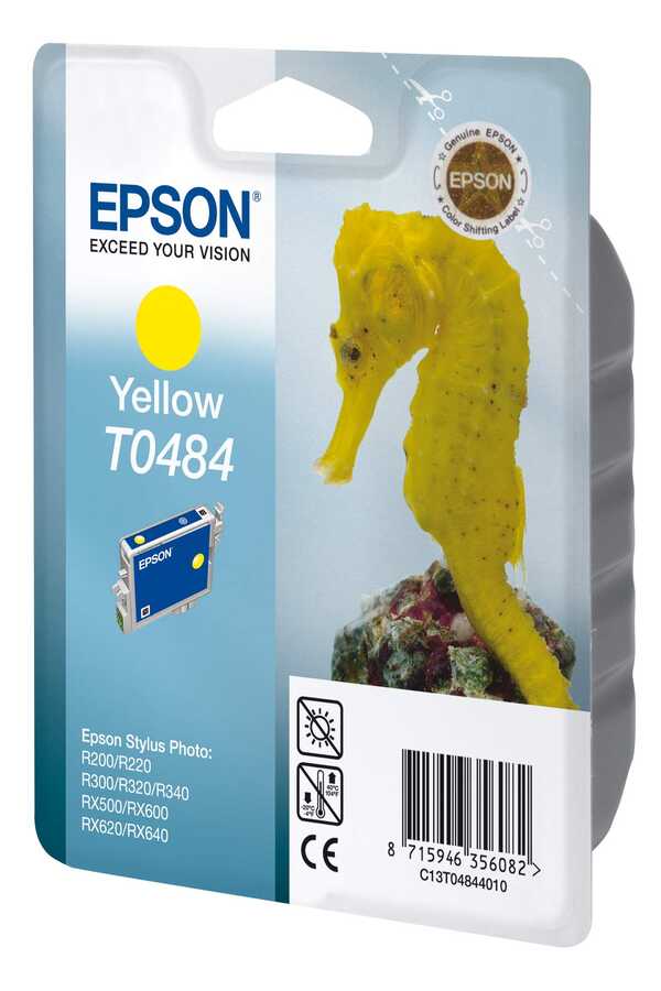 Epson C13T04844020 (T0484) Gelbe Originalpatrone - Gelb.