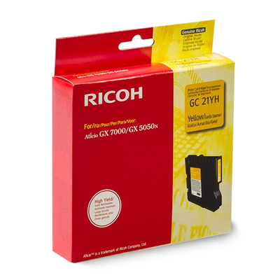 Ricoh GC-21YH (405539) YellowART Cartridge — GX250