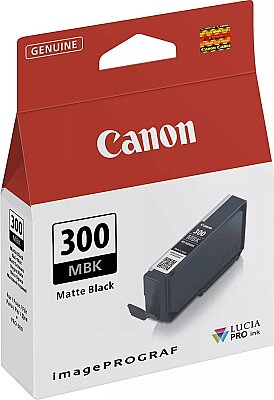 Canon PFI-300MBK (4192C001) Mat Siyah Orjinal Kart