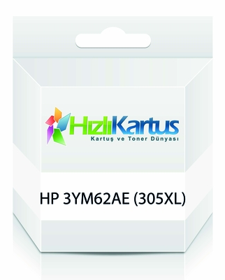 HP 3YM62AE (305XL) Siyah Muadil Kartuş - DeskJet 2