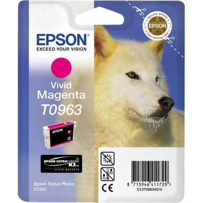 Epson C13T09634020 (T0963) Rot, Originalpatrone.