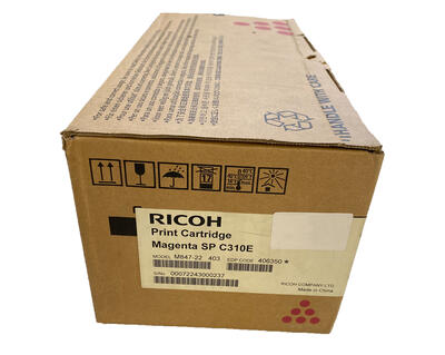 Ricoh 406350 Roter Orjinaltoner — SPC-320DN/S