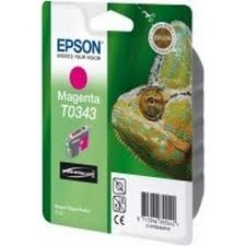 Epson C13T034340 (T0343) Kırmızı Orjinal Kartuş -