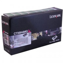 Lexmark C736H4MG Magentafarbener Originaltoner - C736 / X736