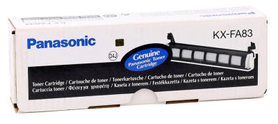 Panasonic KX-FA83 Schwarzer Orjinaltoner — KX-FL51/