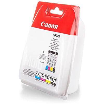 Canon CLI-571 BK/C/M/Y (0386C005AA) Multipack Cartridge - MG5700 / MG6800