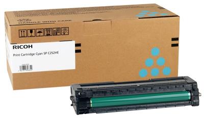 Ricoh 407717 SP-C252HC Cyan Original Toner Cartridge SP-C252, SP-C250, SP-C260, SP-C262
