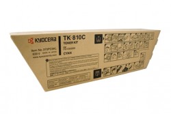 Kyocera TK-810C Cyan Original Toner Cartridge - FS-C8026DN / FS-C8026DTN