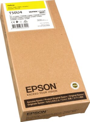 Epson C13T50U400 (T50U4) Yellow Original Cartdige - SC-T5700D / SC-T7700D