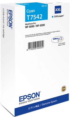 Epson C13T754240 (T7542) BlueART Kartusche — WF-