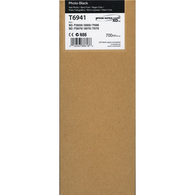 Epson C13T694100 (T6941) Original Foto Schwarz Tintenpatrone.