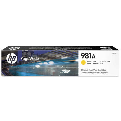 HP J3M70A (981A) Gelbe Original-Tintenpatrone - PageWide 556dn / MFP586z