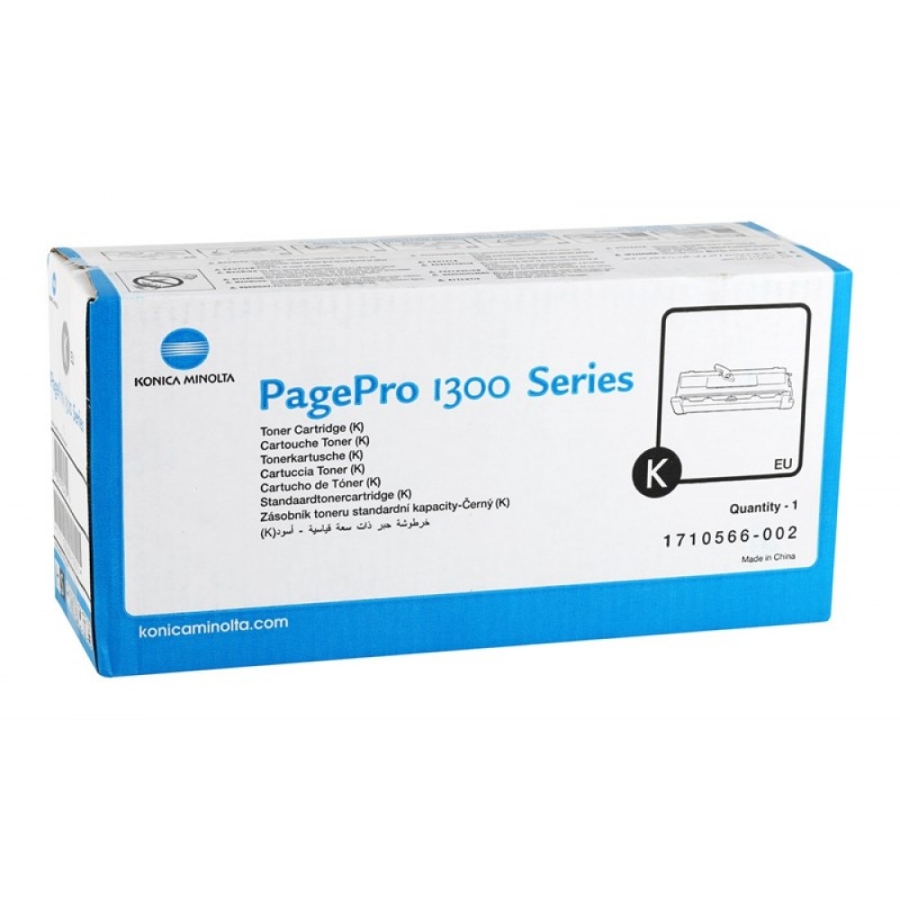 Konica Minolta 1710566-002 Schwarz, Original-Toner - P
