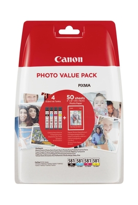 Canon CLI-581 (2103C004AA) Multipack 4 Paket
