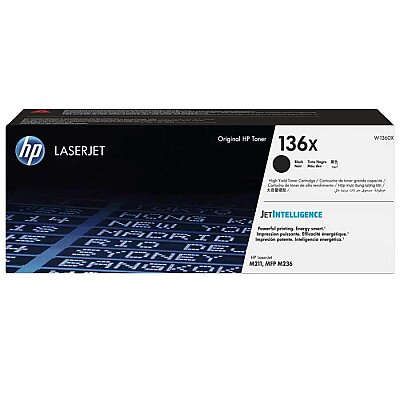 HP W1360X (136X) Siyah Orjinal Toner Yüksek Kapasi