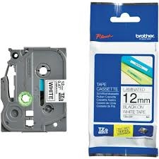 Brother TZe-231 Beyaz-Siyah 12MM Orjinal Etiket Şe