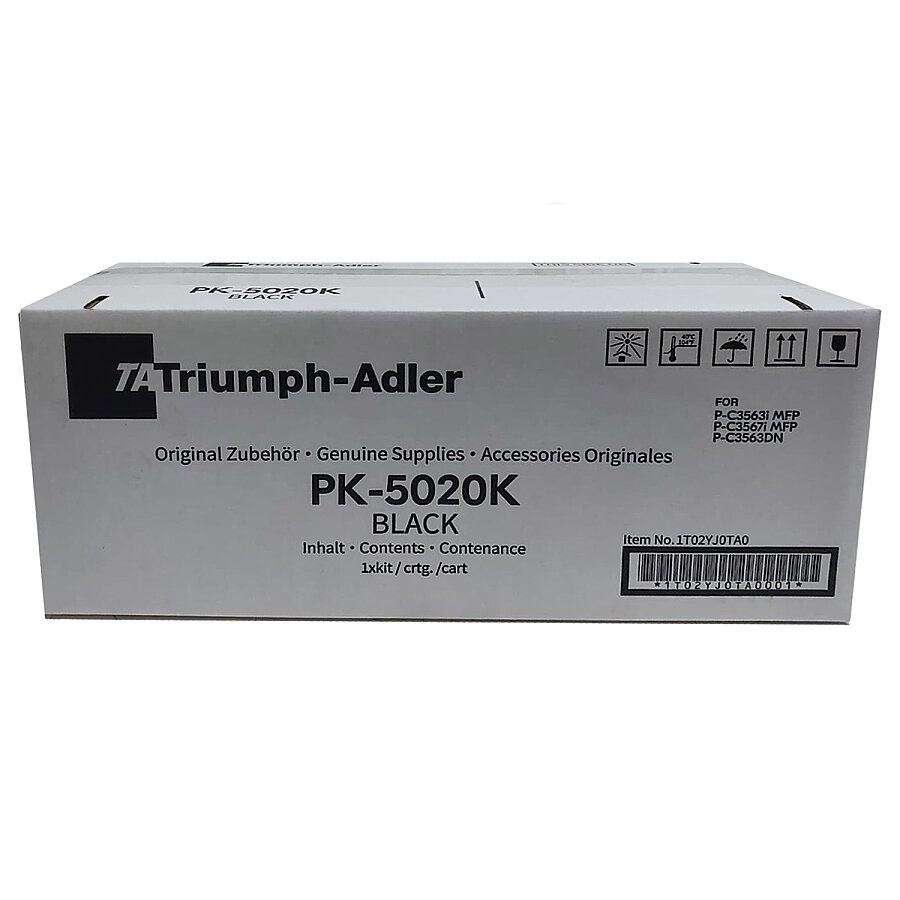 Triumph Adler PK-5020K (1T02YJ0TA0) Black Original Toner - P-C3563i