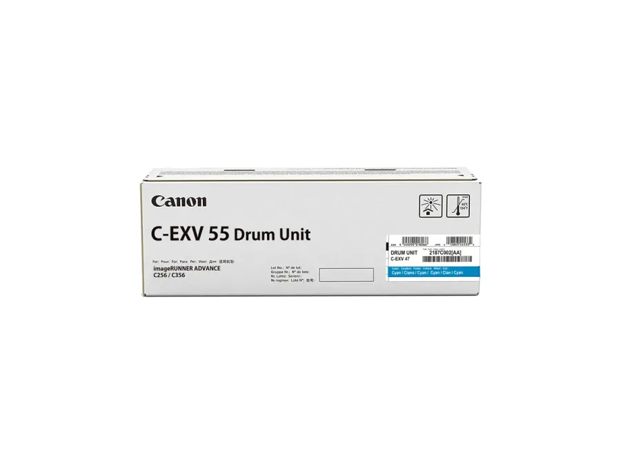 Canon C-EXV55 C (2187C002) Originale Blauen Bildtrommel-Einheit.