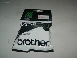 Brother M-K222 Beyaz Üzerine Kırmızı P-Touch Etike