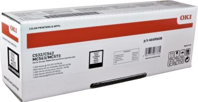 OKIZCARTKEEP0001ZXQQ BlackART Toner — C532/C542