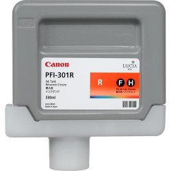 Canon PFI-301R (1492B001) Red Original Cartridge 330 ml. - iPF8000 / iPF8100