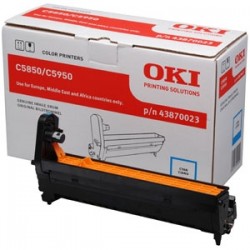 OKI 43870023 Mavi Orjinal Drum Ünitesi - C5850 / C