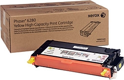 Xerox 106R01406 Yellow Original Toner High Yield - Phaser 6280