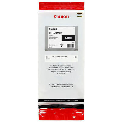 Canon PFI-320MBK Matte Black Original Cartridge - TM-200 / TM-205