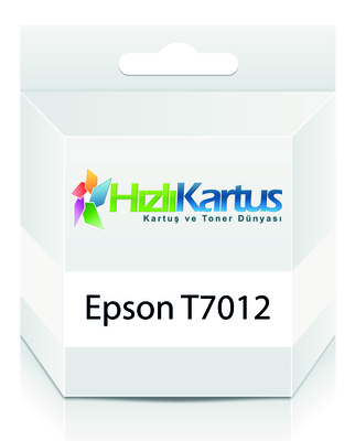 Epson C13T70124010 (T7012) Mavi XXL Muadil Kartuş