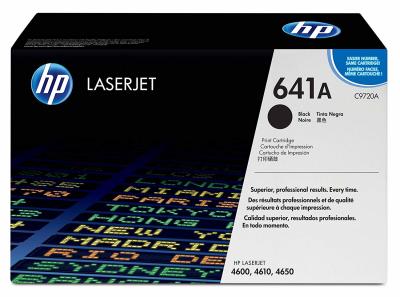HP C9720A (641A) Black Original Toner Cartridge - LaserJet 4600 (B)
