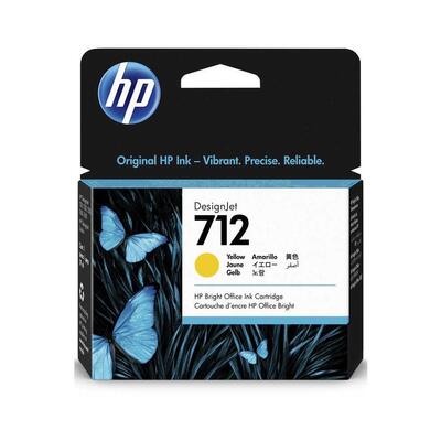 HP 3ED69A (712) Sarı Orjinal Kartuş - DesignJet T6