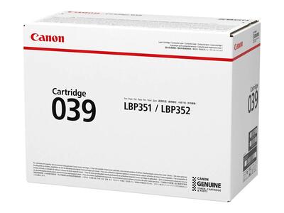 Canon CRG-039BK (0287C001) Black Original Toner - LBP352i / LBP351i