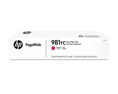 HP L0R18YC (981YC) Kırmızı Orjinal Kartuş Ekstra Y