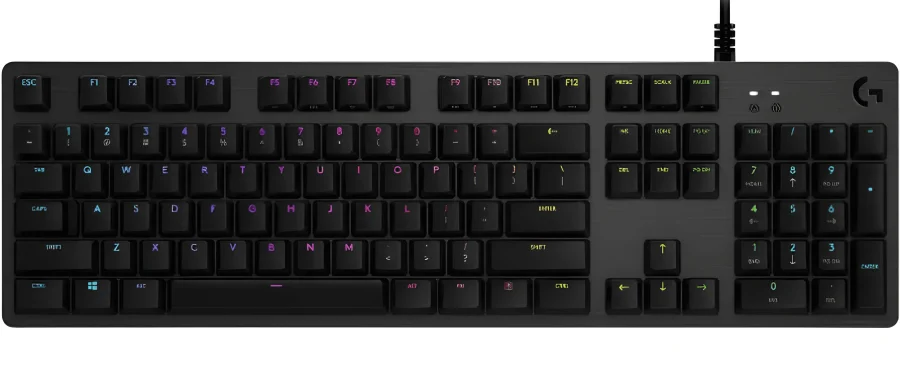 Logitech G512 Carbon (920-009353) RGB Tactile Switch Wired Mechanical Gaming Keyboard