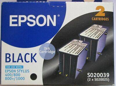 Epson C13S020039/C13S020025 Black Orjinal Cartridge —